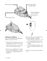 Предварительный просмотр 2 страницы HumanTechnik PL-200 Operating Instruction