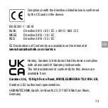 Предварительный просмотр 73 страницы HumanTechnik Signolux A-2672-0 User Manual