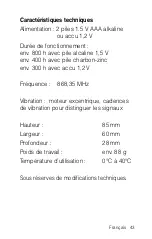 Preview for 43 page of HumanTechnik Signolux Pager User Manual