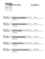 Preview for 1 page of HumanTechnik Signolux Operation Instructions Manual