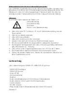 Preview for 6 page of HumanTechnik SWING IR Operating Instructions Manual