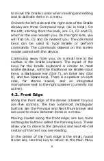 Preview for 6 page of Humanware Brailliant BI 40 Getting Started Manual