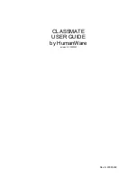 Humanware CLASSMATE User Manual preview