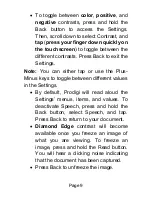 Preview for 11 page of Humanware Prodigi DUO User Manual