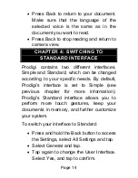 Preview for 16 page of Humanware Prodigi DUO User Manual