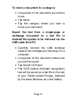 Preview for 29 page of Humanware Prodigi DUO User Manual