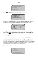 Preview for 30 page of Humboldt Digital MasterLoader HM-3000.3F Product Manual