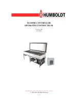 Humboldt H-3185SD Operating Instructions Manual preview