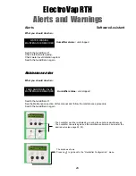 Preview for 26 page of Humidity Source ElectroVap RTH Installation Manual