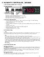 Preview for 13 page of Humidores Wacota HR6 User Manual