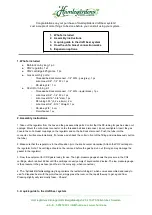 Humlegardens Ekolager Draft Beer System Quick Start Manual preview