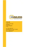 Предварительный просмотр 16 страницы Humless HSS50-120W User Manual