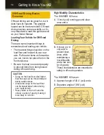 Preview for 14 page of Hummer 2005 H2 Getting To Know Manual