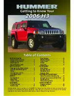 Hummer 2006 H3 Getting To Know Your preview