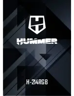 Hummer H-214RGB Manual preview