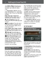 Preview for 8 page of Hummer H2 2009 Getting To Know Manual