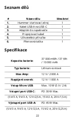 Preview for 22 page of Hummer HX Pro User Manual