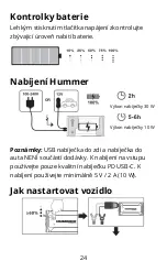 Preview for 24 page of Hummer HX Pro User Manual