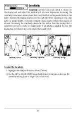 Предварительный просмотр 26 страницы Humminbird 141c Operation Manual