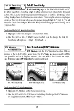 Предварительный просмотр 33 страницы Humminbird 141c Operation Manual