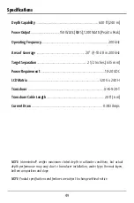 Предварительный просмотр 54 страницы Humminbird 141c Operation Manual