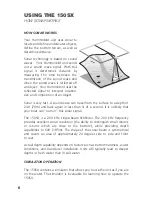 Preview for 8 page of Humminbird 150SX Operation Manual