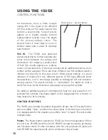 Preview for 12 page of Humminbird 150SX Operation Manual