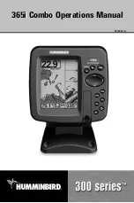 Humminbird 365i Combo Operation Manual предпросмотр