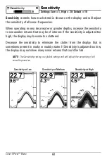 Предварительный просмотр 70 страницы Humminbird 365i Combo Operation Manual