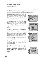 Preview for 22 page of Humminbird 425 SX Operation Manual