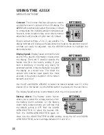 Preview for 24 page of Humminbird 425 SX Operation Manual