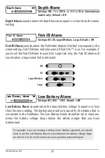 Preview for 54 page of Humminbird 541 Operation Manual