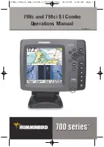 Humminbird 700 series Operation Manual предпросмотр