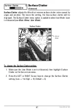 Preview for 75 page of Humminbird 718 Operation Manual