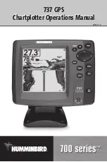 Humminbird 737 GPS Operation Manual preview