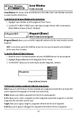 Preview for 69 page of Humminbird 737 GPS Operation Manual