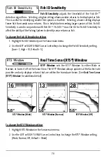 Preview for 79 page of Humminbird 737 GPS Operation Manual