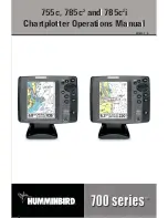 Humminbird 755C Operation Manual preview