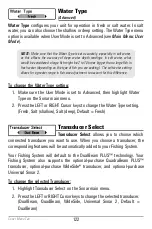 Preview for 134 page of Humminbird 768 combo Operation Manual