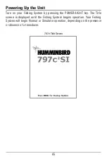 Preview for 75 page of Humminbird 797c2 SI/NVB Operation Manual