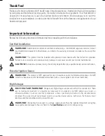 Предварительный просмотр 2 страницы Humminbird CHIRP Installation Manual