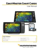 Humminbird CoastMaster Chart Cards User Manual preview