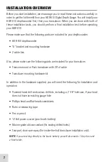 Preview for 6 page of Humminbird HDR 610 Installation And Operation Manual