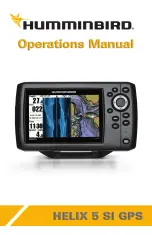 Humminbird HELIX 5 SI GPS Operation Manual preview