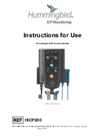 Preview for 1 page of Humminbird HICP200 Instructions For Use Manual