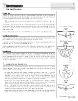 Preview for 1 page of Humminbird High Speed Transducer User Manual