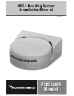 Humminbird HRS1 Installation Manual preview