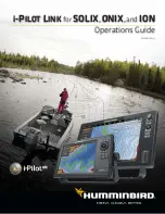 Предварительный просмотр 1 страницы Humminbird i-PILOT LINK Operation Manual