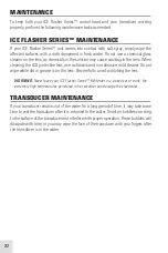 Preview for 36 page of Humminbird ICE 35 Installation And Operation Manual