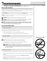 Preview for 1 page of Humminbird Ice Helix Installation Manual